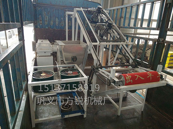 重庆客户订购的大型多功能米线机发货现场